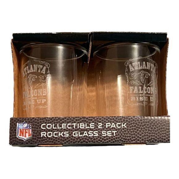 Atlanta Falcons Glass Set - Picture 1 of 3